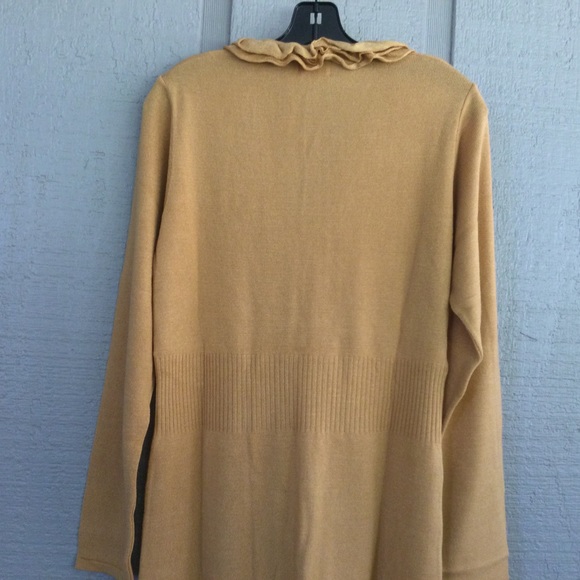 Pennington Bailes Cardigan Long Sleeve One Button Knit Acrylic Size XL - Picture 5 of 10
